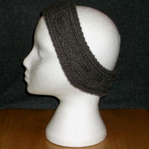 Ribbed headband handmade and sold by Longhaired Jewels