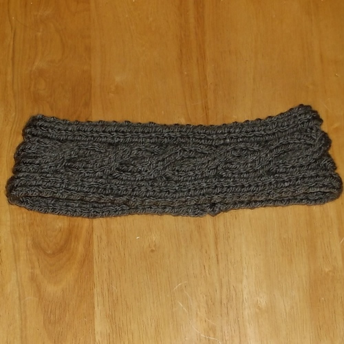Ribbed headband handmade and sold by Longhaired Jewels