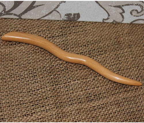 Lemonwood wavy hairstick