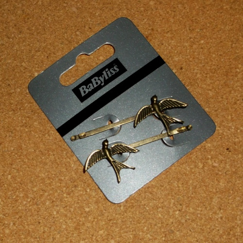 Swallow Babyliss clips supplied by Longhaired Jewels