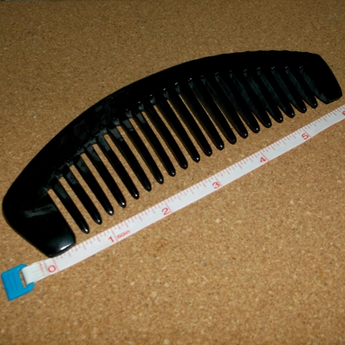 Genuine Tibetan Black Yak Horn combs supplied by Longhaired Jewels